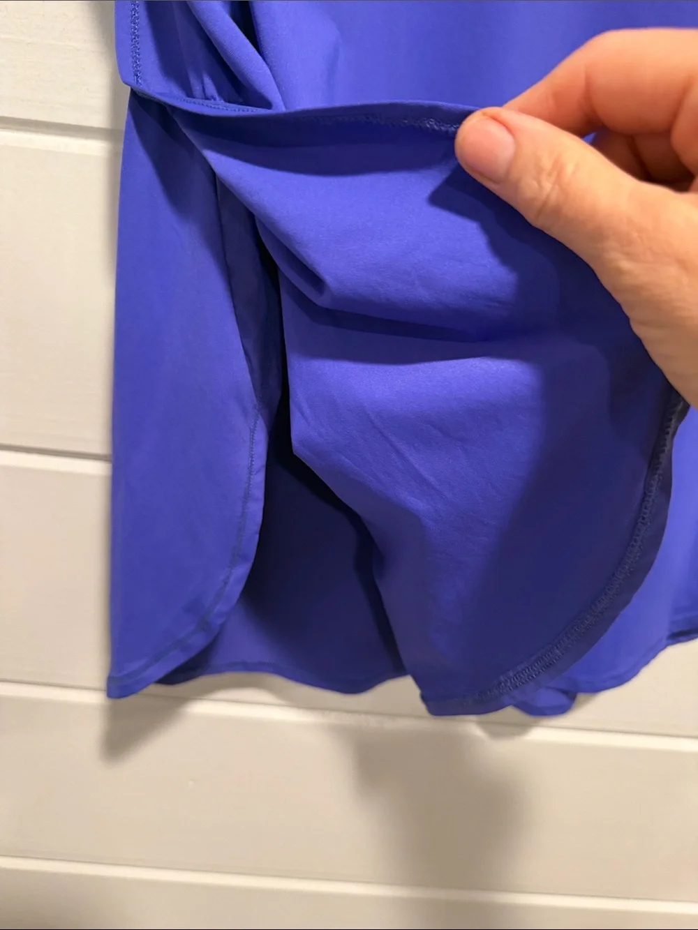 Athleta Short Sleeve Crew Tee in Cobalt.       Size - medium
